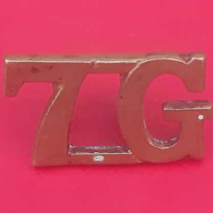 7th Gurkha Rifles - Gilding Metal Shoulder Title.