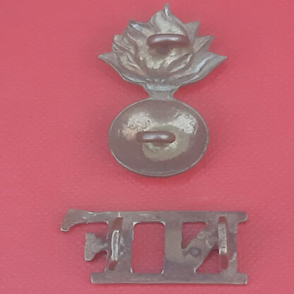 The Northumberland Fusiliers - Gilding Metal Shoulder Title. - Image 2