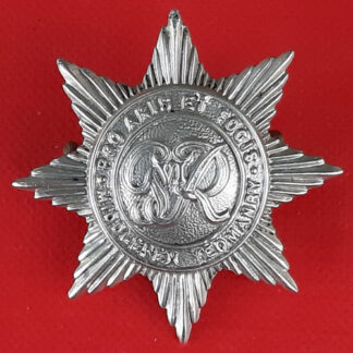 The Middlesex Yeomany - GRVI White Metal Cap Badge.