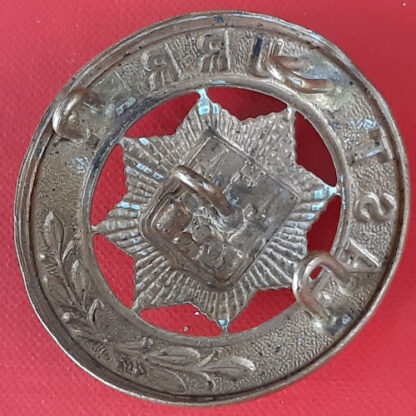 The East Surrey Regiment - Gilding Metal Helmet Plate Centre. - Image 2