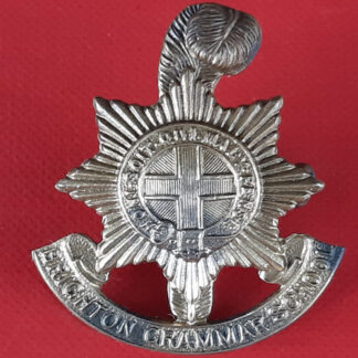 Brighton Grammar School O.T.C - Gilding Metal Cap Badge.