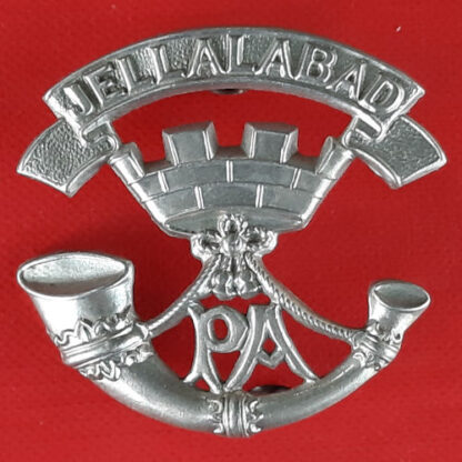 The Somerset Light Infantry - White Metal Cap Badge.