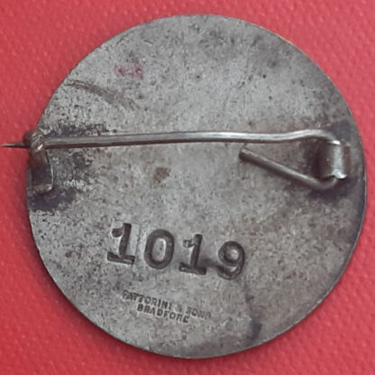 French Red Cross British Committee Workers Badge - Pin Back Enamelled Badge. - Image 2