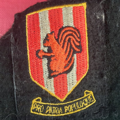 The Blundell School C.C.F - Beret With Woven Cloth Badge.
