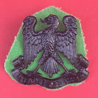 The Stoneyhurst School C.C.F - Blackened Metal Cap Badge.