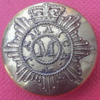 Jamaica Militia - Queen Victoria's Crown 22mm Brass Button.