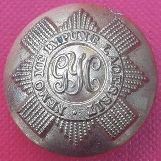 Glasgow Yeomanry Cavalry - 25mm Officer's Gilt Button.