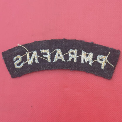 Princess Mary's Royal Air Force Nursing Service - Woven Cloth Shoulder Title. - Image 2