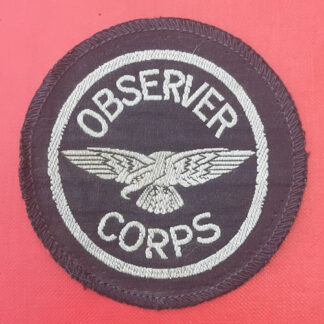 Observer Corps - Woven Cloth Badge.