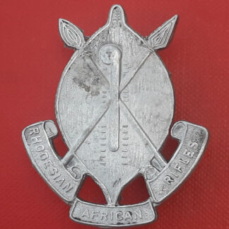 Rhodesian African Rifles - Light Weight Sheet Metal Cap Badge.
