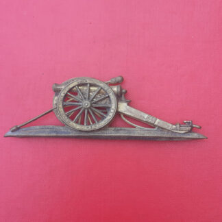 The Royal Artillery - Gilding Metal Pouch Badge.