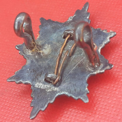 The Coldstream Guards - Officer's Sterling Silver Cap Star. - Image 2