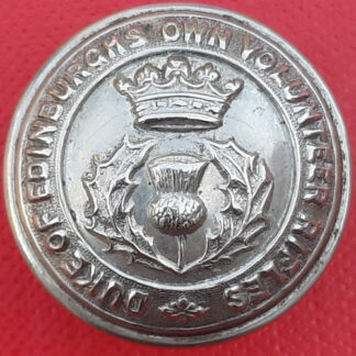(South Africa) The Duke Of Edinburgh's Own Volunteer Rifles - 25mm White Metal Button.
