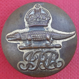 The Jamaica Reserve Regiment - King's Crown 24mm Brass Button.