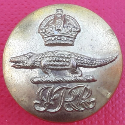 The Jamaica Reserve Regiment - King's Crown 20mm Brass Button.