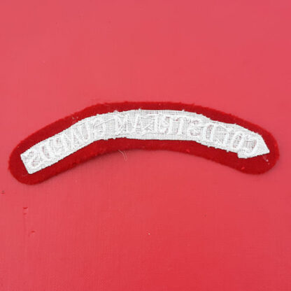 The Coldstream Guards - Woven Cloth Shoulder Title. - Image 2