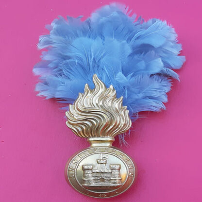 The Royal Inniskiling Fusiliers - Gilding Metal Fur Cap Grenade.