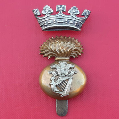 The Royal Irish Fusiliers - Bi Metal Brodrick Badge.