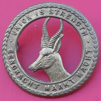(South Africa) General Service - Gilding Metal Cap Badge.