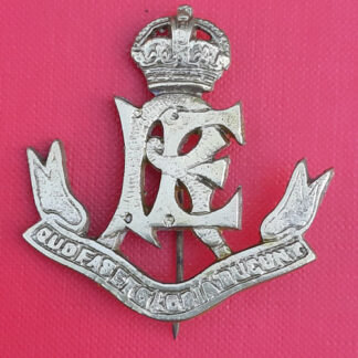 Royal Engineers - Mess Waiters Indian Pin Backed Badge.