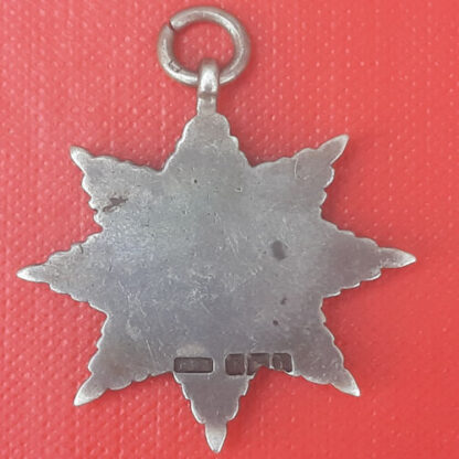 Tria Juncta In Una (Three Joined In One) - 1908 Hallmarked Silver Guards Regiments Medal. - Image 2