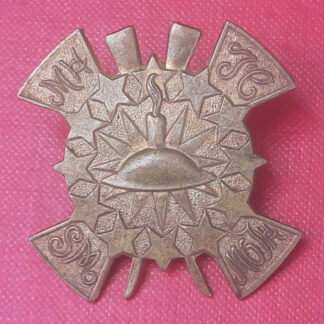 (South Africa) The Memorable Order Of Tin Hats (M.O.T.H) - Gilding Metal Cap Badge.