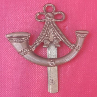 The Sherwood Rangers Yeomanry - Gilding Metal Cap Badge.