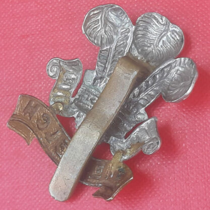 The Welsh Regiment - Bi Metal Cap Badge. - Image 2