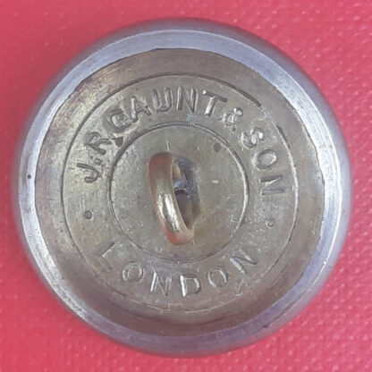 ( India) 1st Battalion Frontier Force - 26mm Officer's White Metal Button. - Image 2