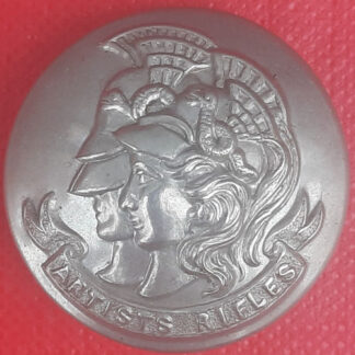 The Artists Rifles - 25mm White Metal Button.