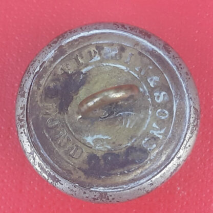 The Inverness-shire Rifle Volunteers - Queen Victoria's Crown White Metal Button. - Image 2