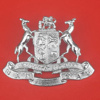 (South Africa) South African Railways - Chromed Cap Badge.