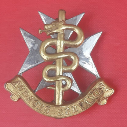 (South Africa) South Africa Medical Corps - Bi Metal Cap Badge.