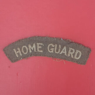 The Home Guard - Woven Cloth Shoulder Title.
