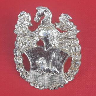 Portsmouth Grammar School O.T.C - Gold Anodised Cap Badge.