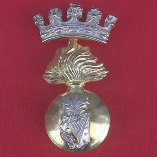 (Canada) The Irish Fusiliers Of Canada (The Vancouver Regiment) - Bi Metal Cap Badge.