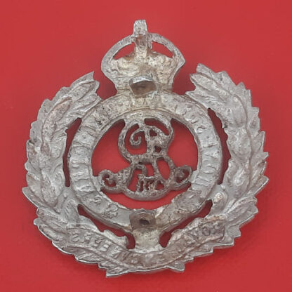 The Royal Engineers Volunteers - Edward VII White Metal Belt Badge. - Image 2