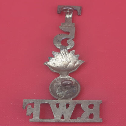 5th Territorial Battalion The Royal Welsh Fusiliers - Gilding Metal Shoulder Title. - Image 2
