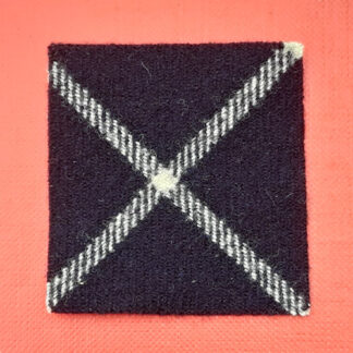 The Cameronians - Woven Tartan Flash.