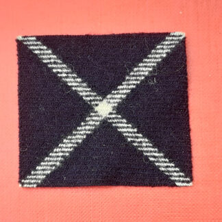 The Cameronians - Woven Tartan Flash.