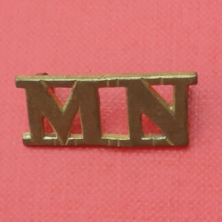 The Merchant Navy - Gilding Metal Shoulder Title.