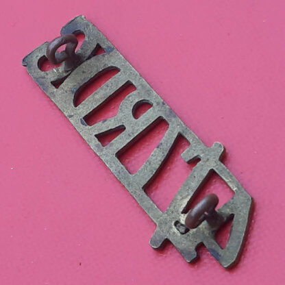 The 4th / 7th Royal Dragoon Guards - Gilding Metal Shoulder Title. - Image 2