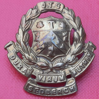 Sedbergh J.T.C - Gilding Metal Cap Badge.
