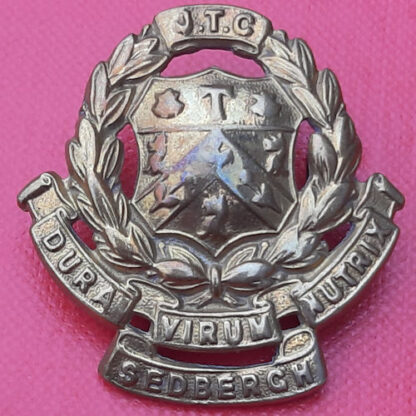 Sedbergh J.T.C - Gilding Metal Cap Badge.
