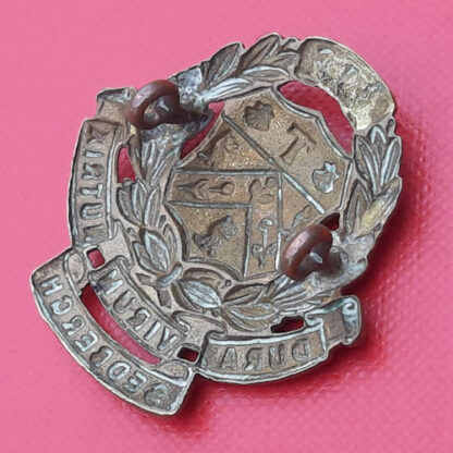 Sedbergh J.T.C - Gilding Metal Cap Badge. - Image 2
