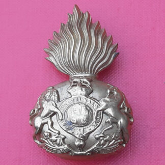 The Royal Scots Fusliers - Officer's Gilt Metal Glengarry Badge.