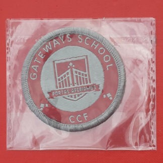 Gateway School C.C.F - Cloth Patch Sealed In Packet.