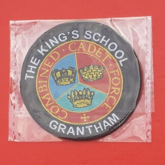 The King's School Grantham C.C.F - Cloth Patch Sealed In Packet.