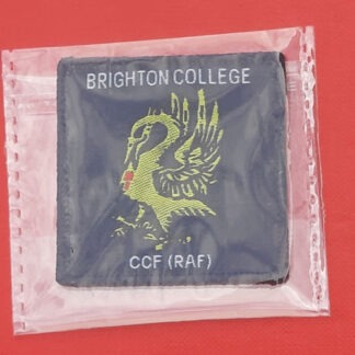 Brighton College C.C.F (R.A.F) - Cloth Patch Sealed In Packet.