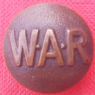 The West Africa Regiment - 21mm Blackened Brass Button.